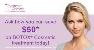 Botox Save $50